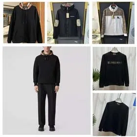 BURBERRY Short-sleeved T-shirt and hooded sweatshirt collection-2505  