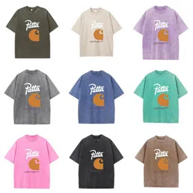 Patagonia and Carhartt new classic loose-fitting short-sleeved T-shirt-5223  