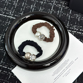 Chanel Intestine Beaded High Elasticity Hair Tie-6249  