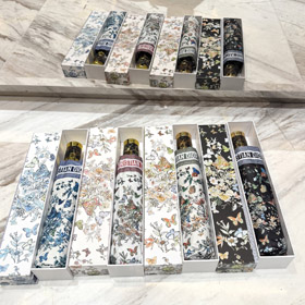 Dior Floral Butterfly Print Folding Umbrella-6503  
